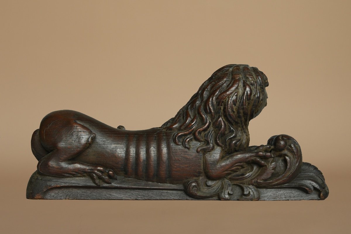 Haute Epoque Paire Des Lions  XVI ème Siécle -photo-4