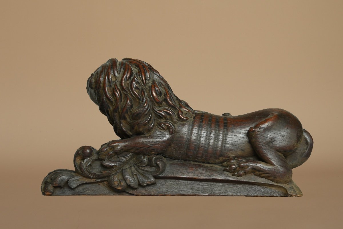 Haute Epoque Paire Des Lions  XVI ème Siécle -photo-2