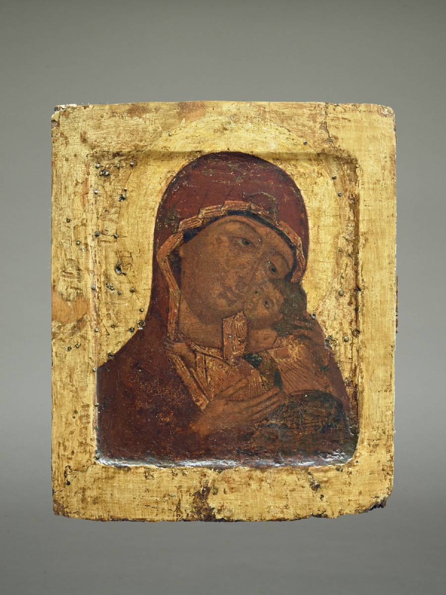 Icon Of The Virgin And Child, Moscow, Circa 1600
