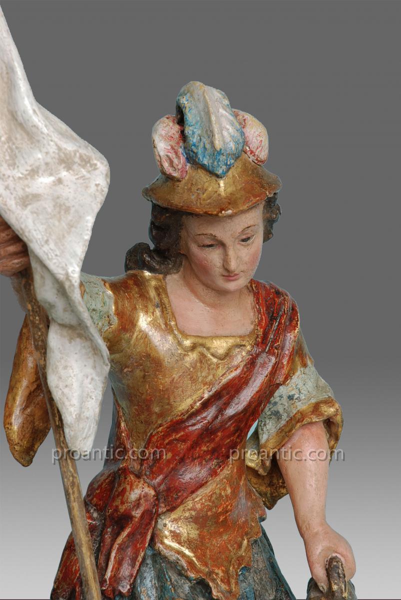 Sculptures Saint Florian Italie Vers 1780-photo-4