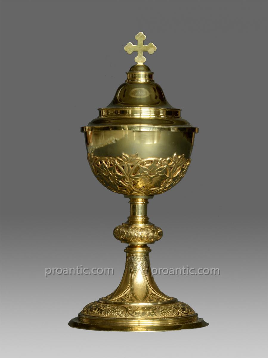 Silver Chalice Gold Massiv Munich 1865 Georg Sanctjohanser-photo-2