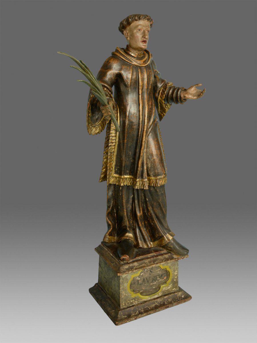 Sculpture  Saint Laurent Vers 1680 -photo-3