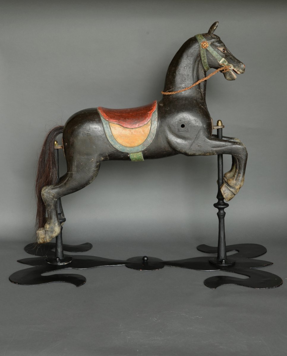 Carousel Horse Second Half 19th Century-photo-2