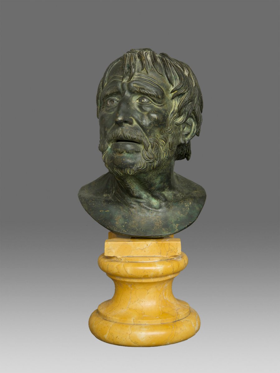 Bust Seneca Seneca Italy 19th Century