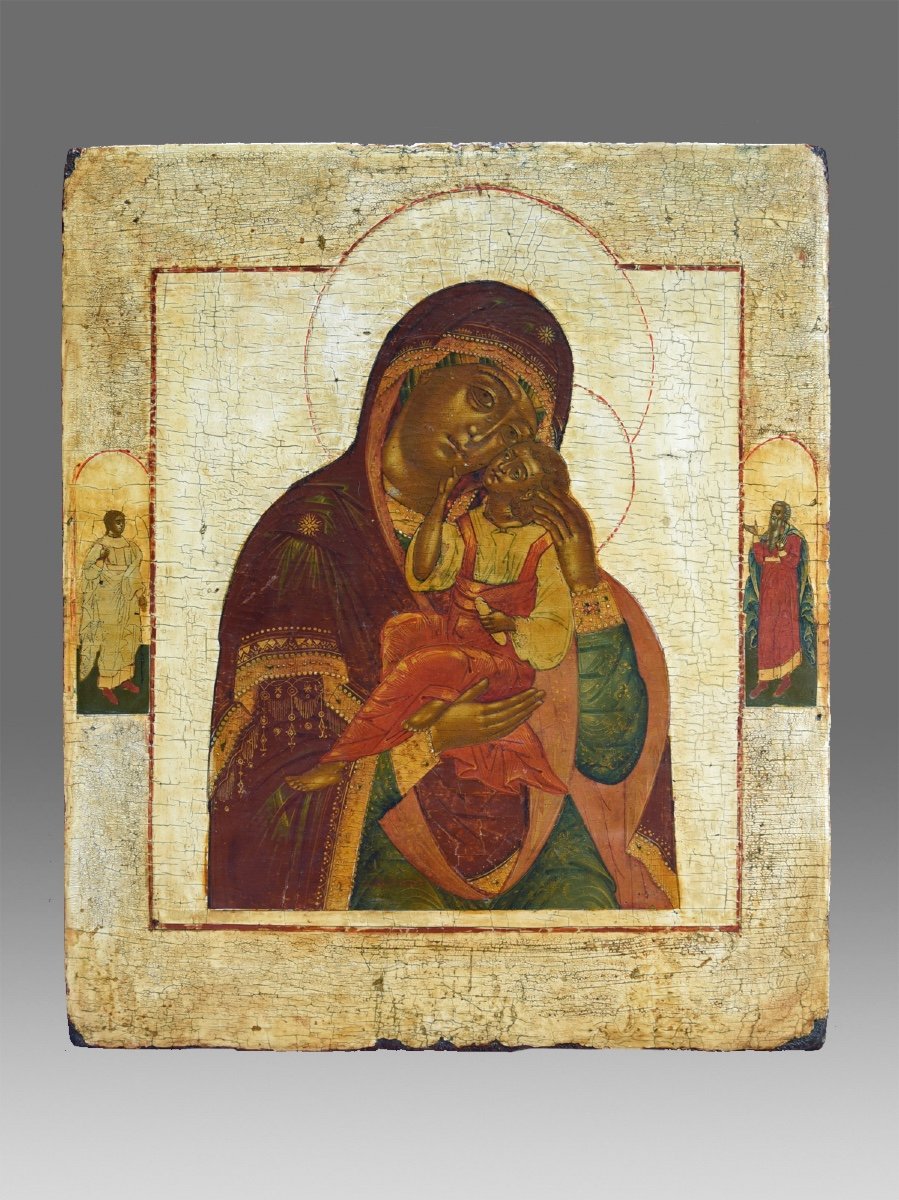 Icône/icone /icon Glykophilousa Russie Debut 18ème Siècle