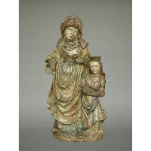 Saint Anne Teaches Mary To Read Circa 1520