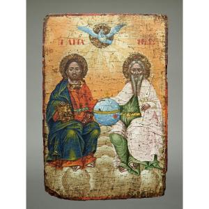 Icône icone icon Grèce Tinite 17 ème siécle