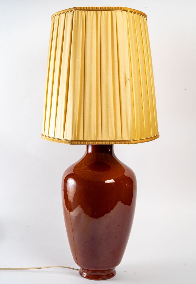 Porcelain Lamp, XXth Century-photo-4