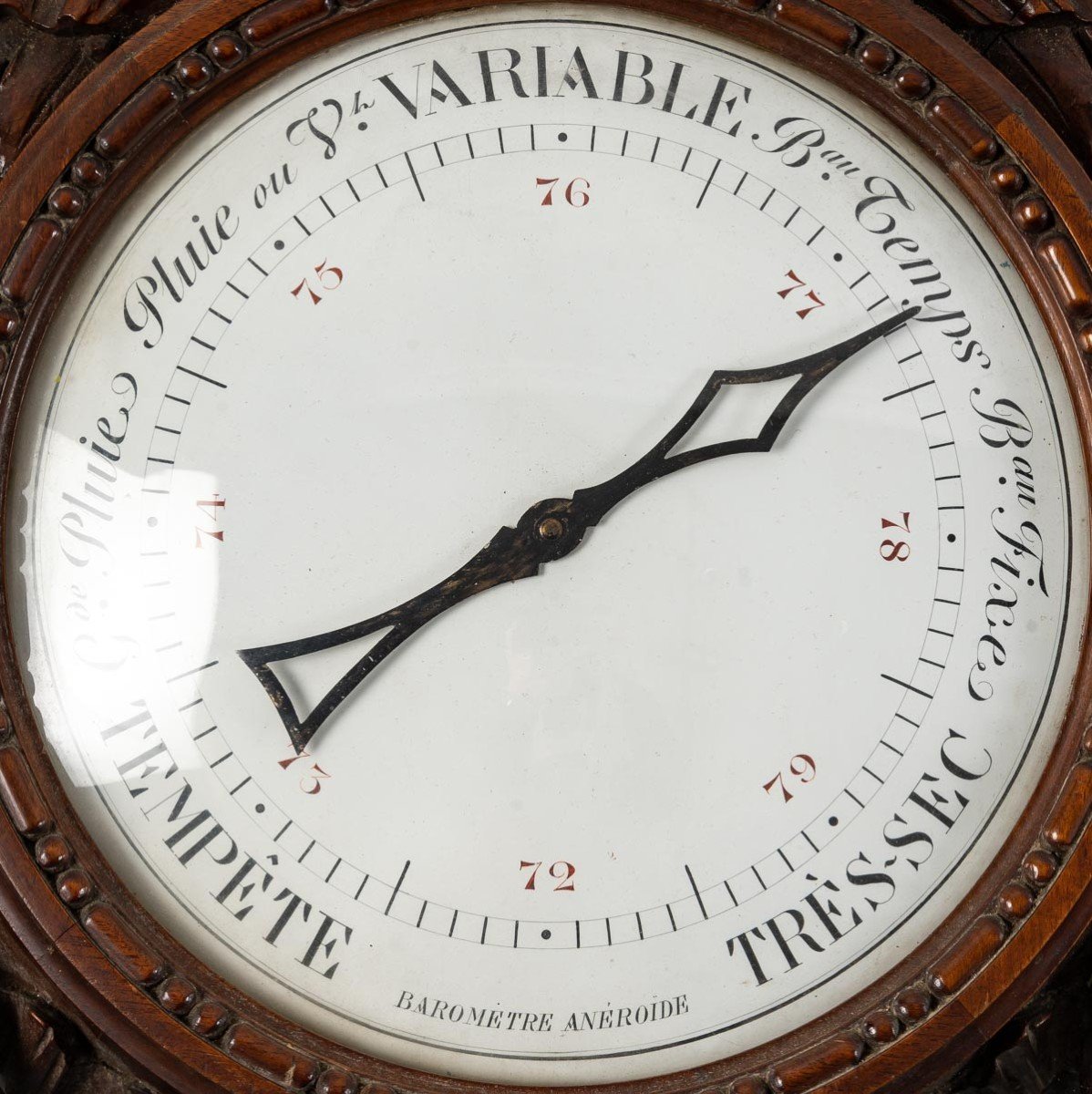 Set Of A Barometer And A Pendulum, From The XIXth Century-photo-3