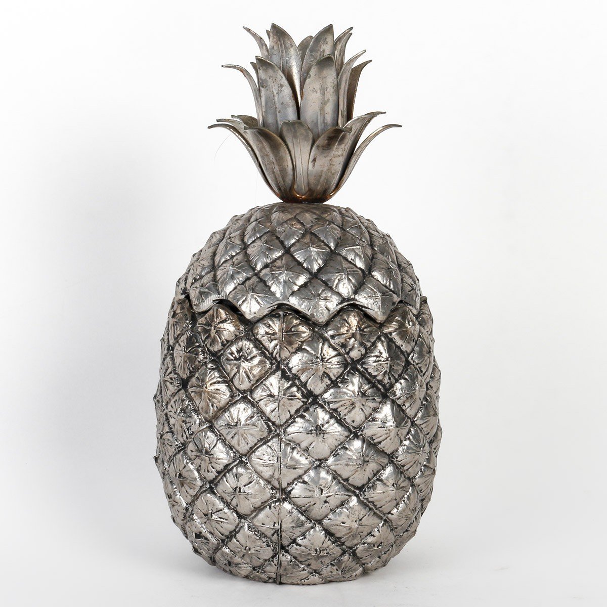 Vintage Ice Bucket, Model "pineapple".-photo-3