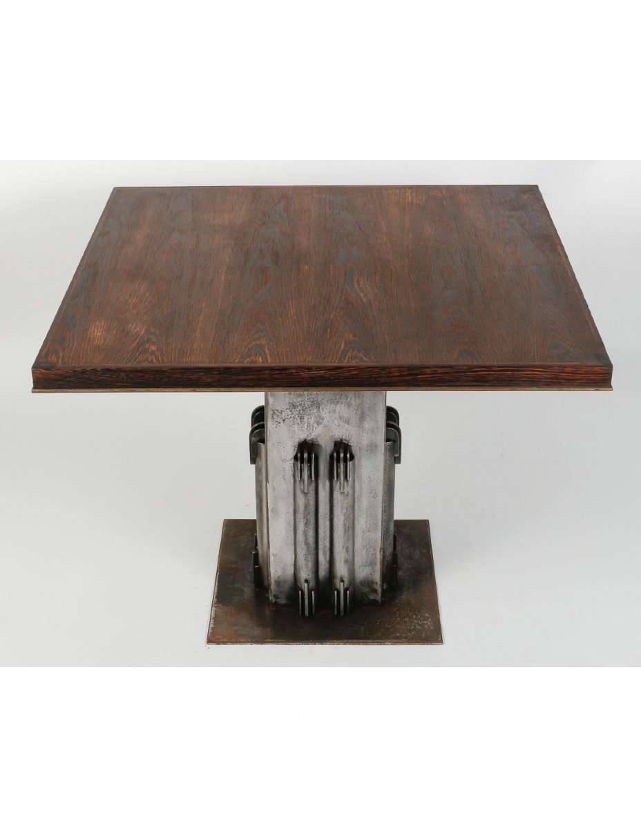 Table Basse Ou Bout De Canapé De Style 1940.-photo-2