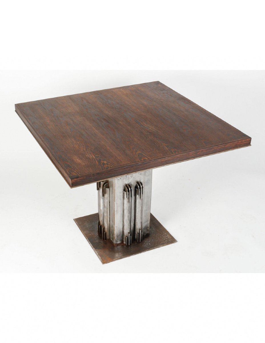 Table Basse Ou Bout De Canapé De Style 1940.-photo-4