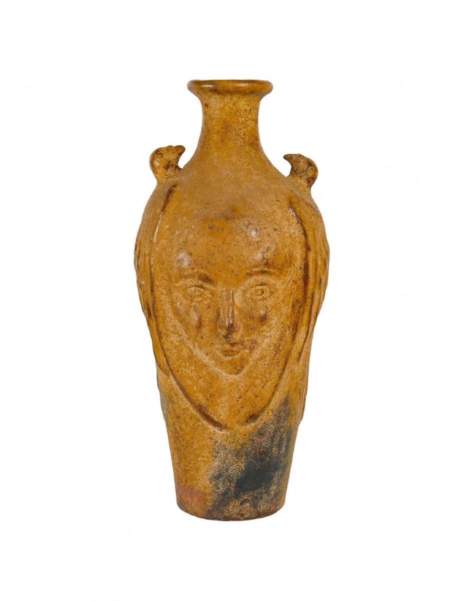 Important Stoneware Vase, Circa 1940