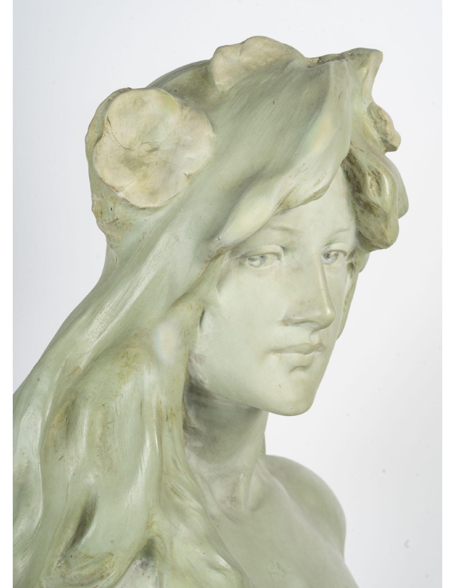 Art Nouveau Terracotta Sculptures, 1900.-photo-4