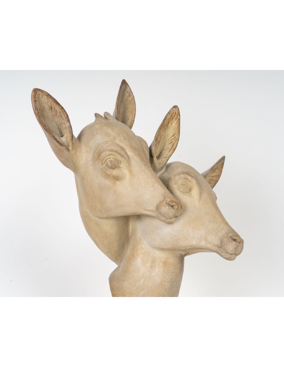 Terracotta Sculpture By Irénée Rochard, 1930, Art Deco Period.-photo-3
