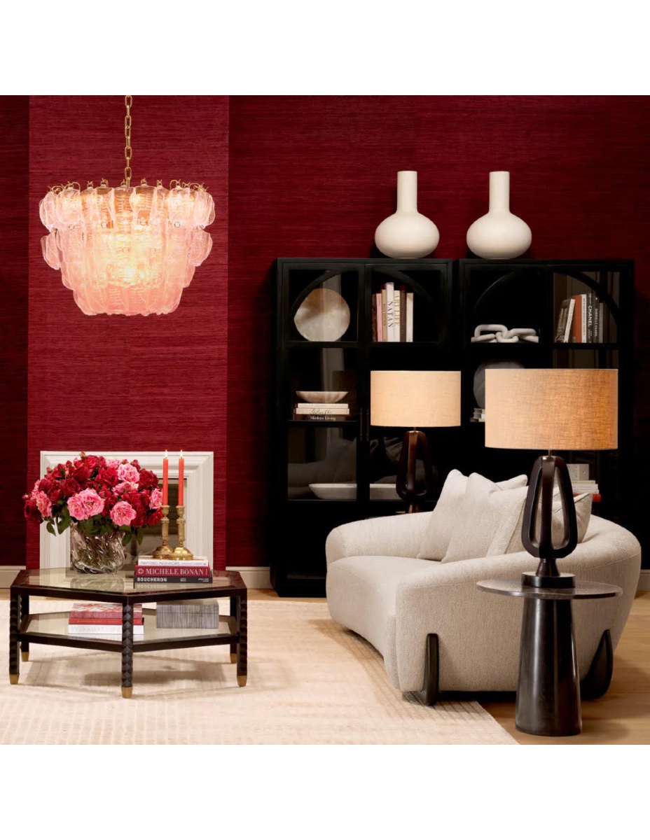 Pair Of Patinated Bronze Table Lamps With Black Granite Base.-photo-4