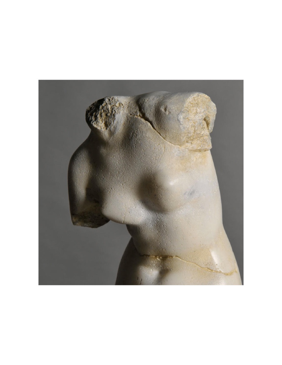Sculpture De Vénus En Résine Et Socle En Métal, Petit Model.-photo-4