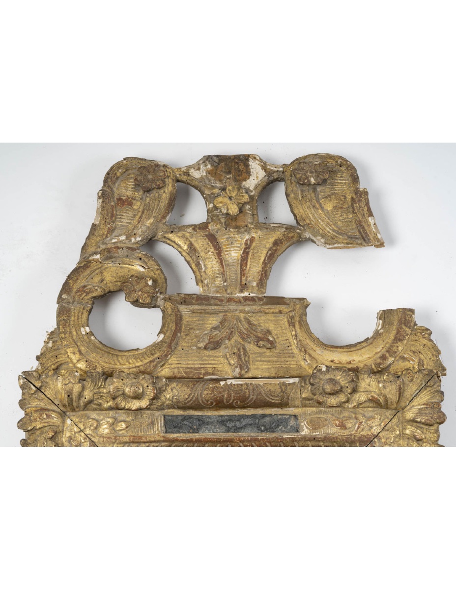 Miroir à parclose du XVIIIème siècle, époque Louis XVI.-photo-2