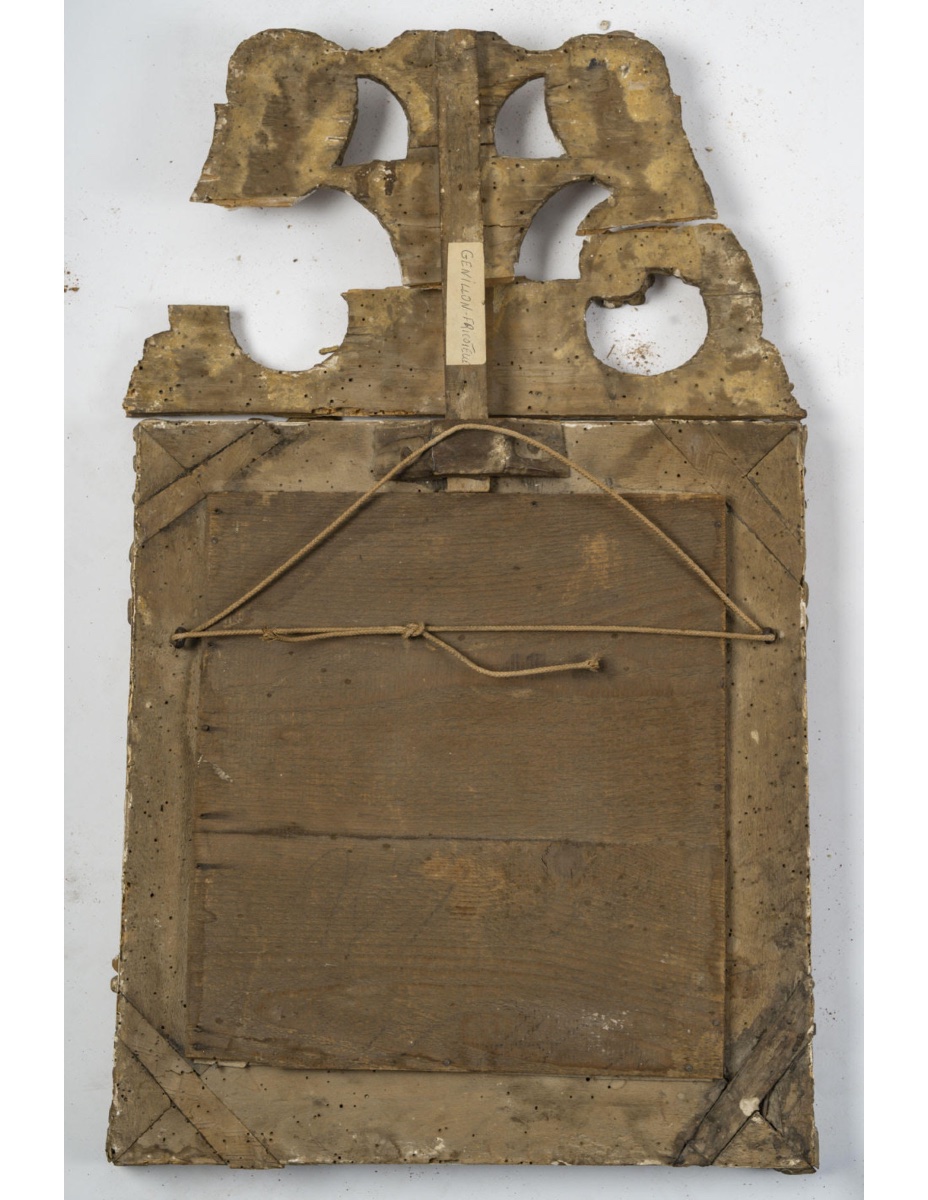 Miroir à parclose du XVIIIème siècle, époque Louis XVI.-photo-4