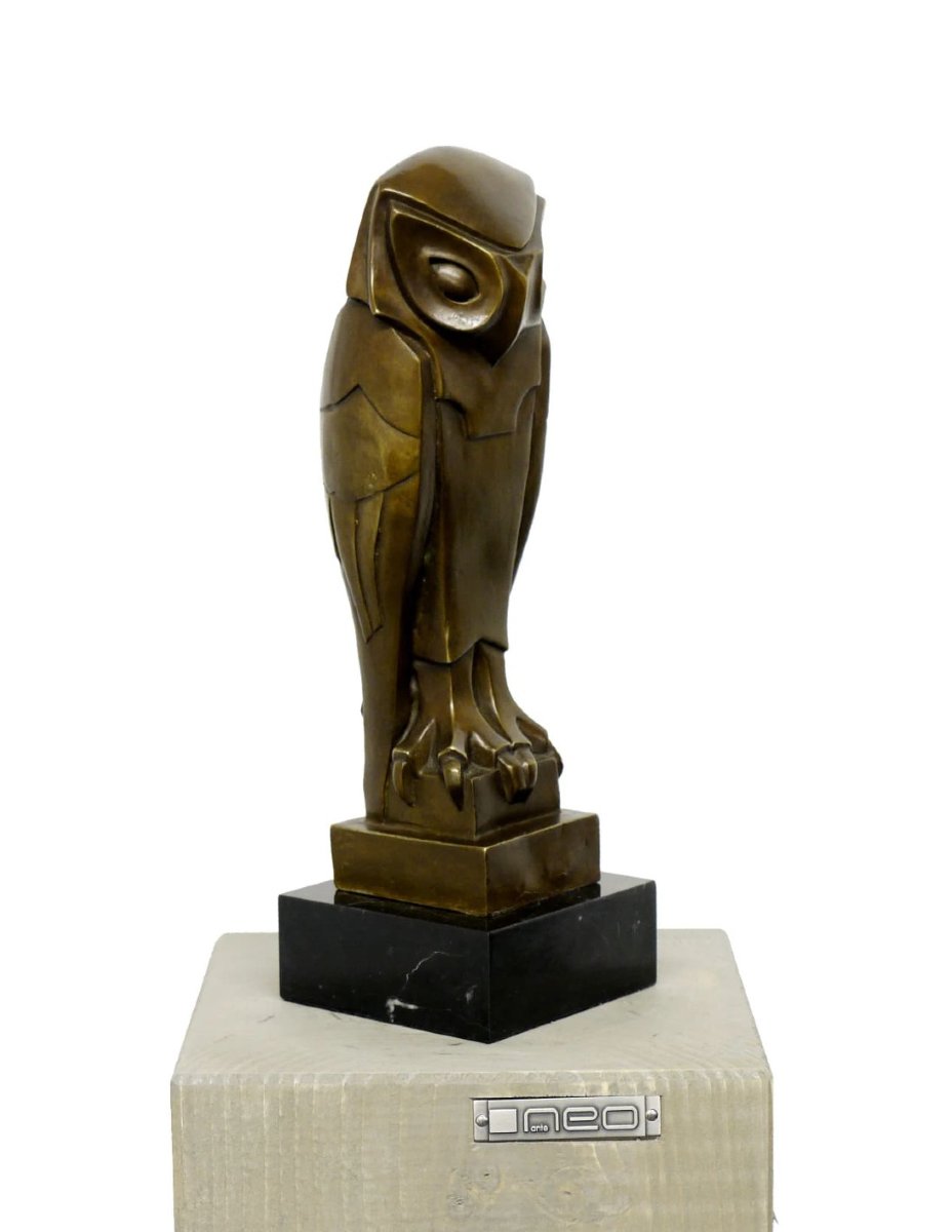 Sculpture futuriste en bronze, reproduction, de l'artiste Umberto Boccioni-photo-3