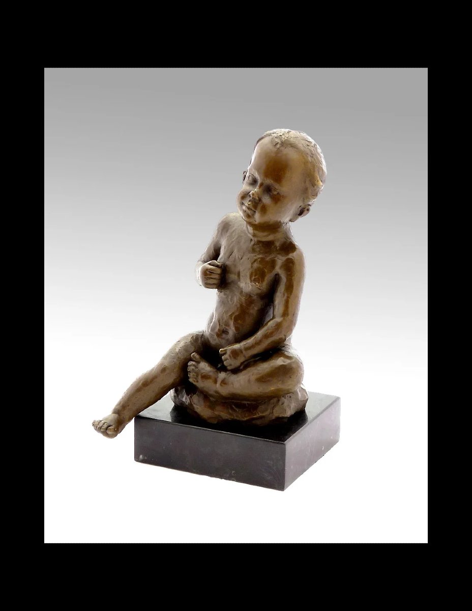 Bronze Sculpture By Wilhelm Lehmbruck, 1910-photo-3