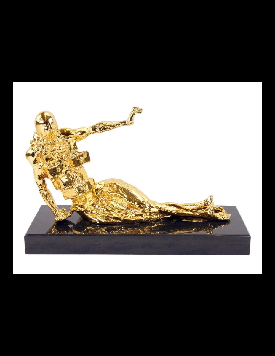 Bronze Sculpture, The Anthropomorphic Cabinet, In The Style Of Salvador Dalí-photo-2