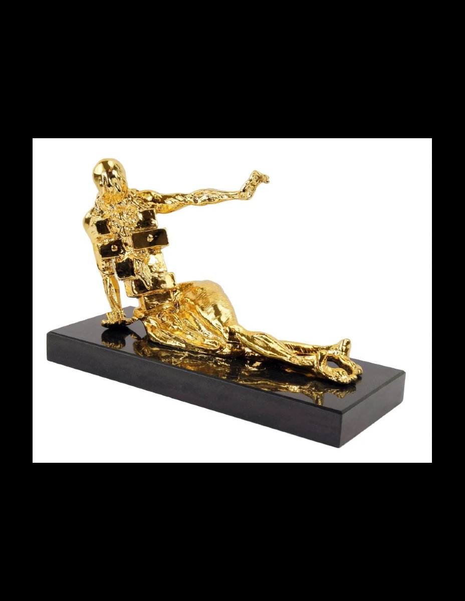 Bronze Sculpture, The Anthropomorphic Cabinet, In The Style Of Salvador Dalí-photo-5
