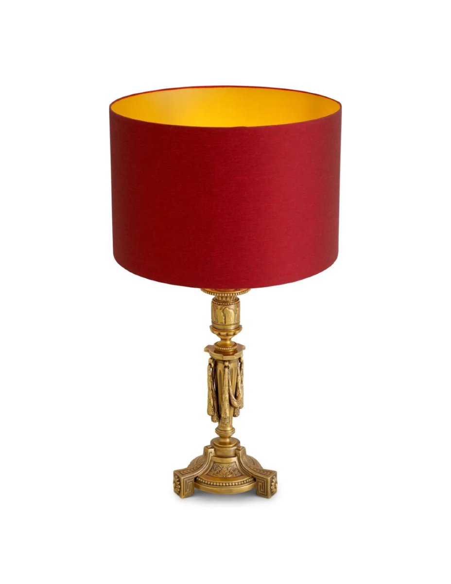 Set Of Two Table Lamps With A Gold Finish-photo-4