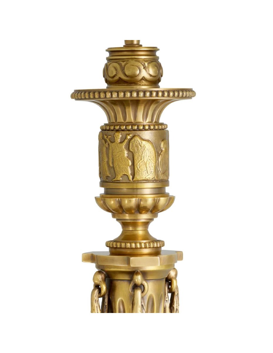 Set Of Two Table Lamps With A Gold Finish-photo-4