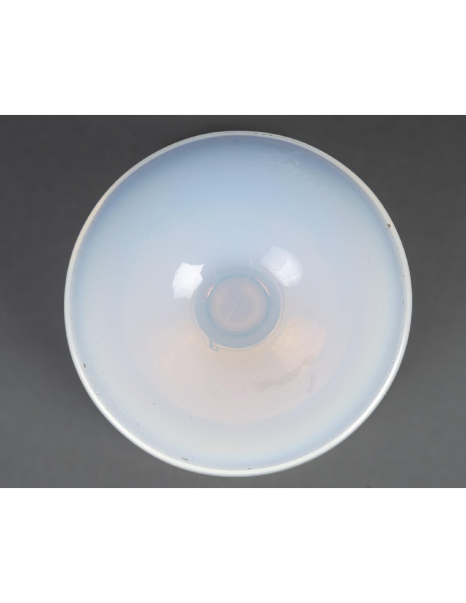 Opaline Glass, 19th-century Chalice, Napoleon III Period.-photo-2