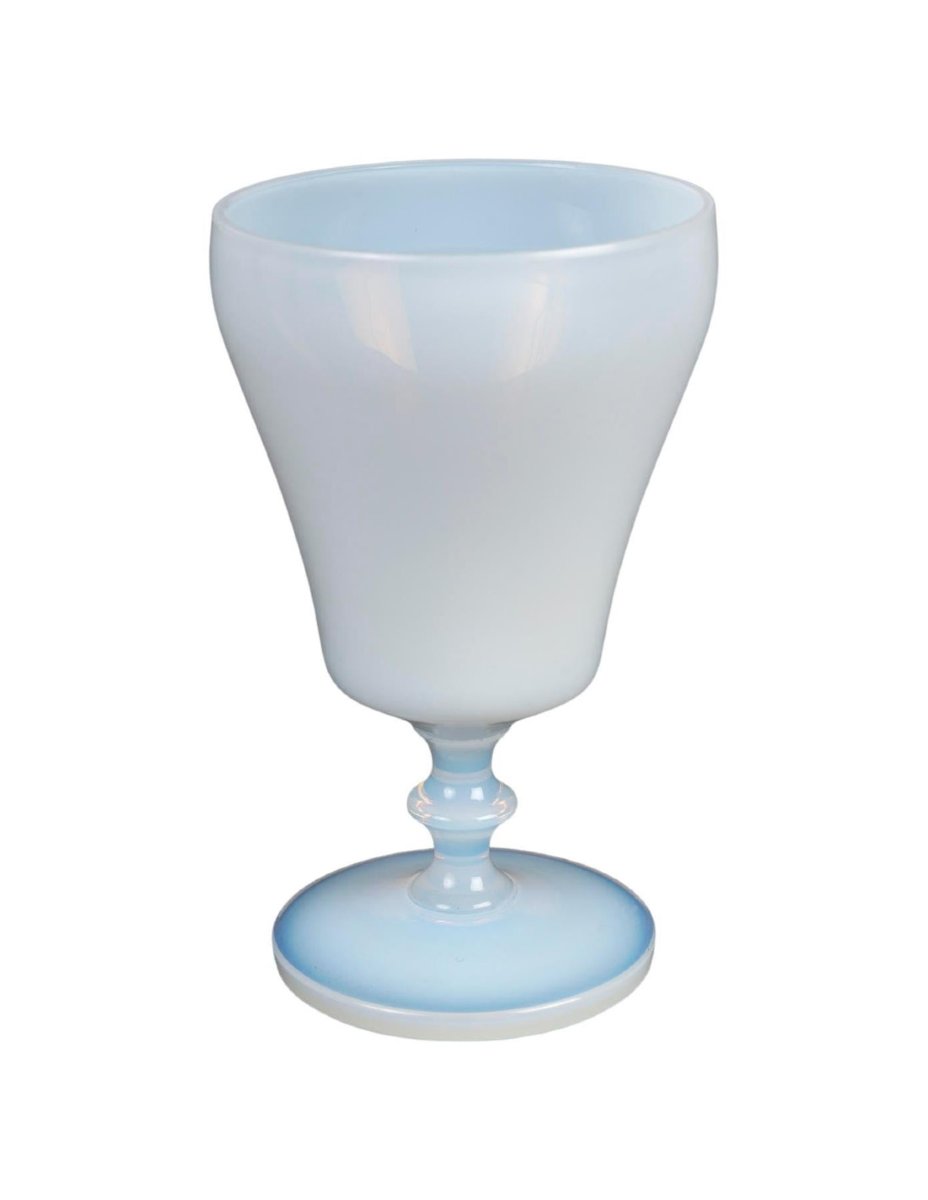 Opaline Glass, 19th-century Chalice, Napoleon III Period.
