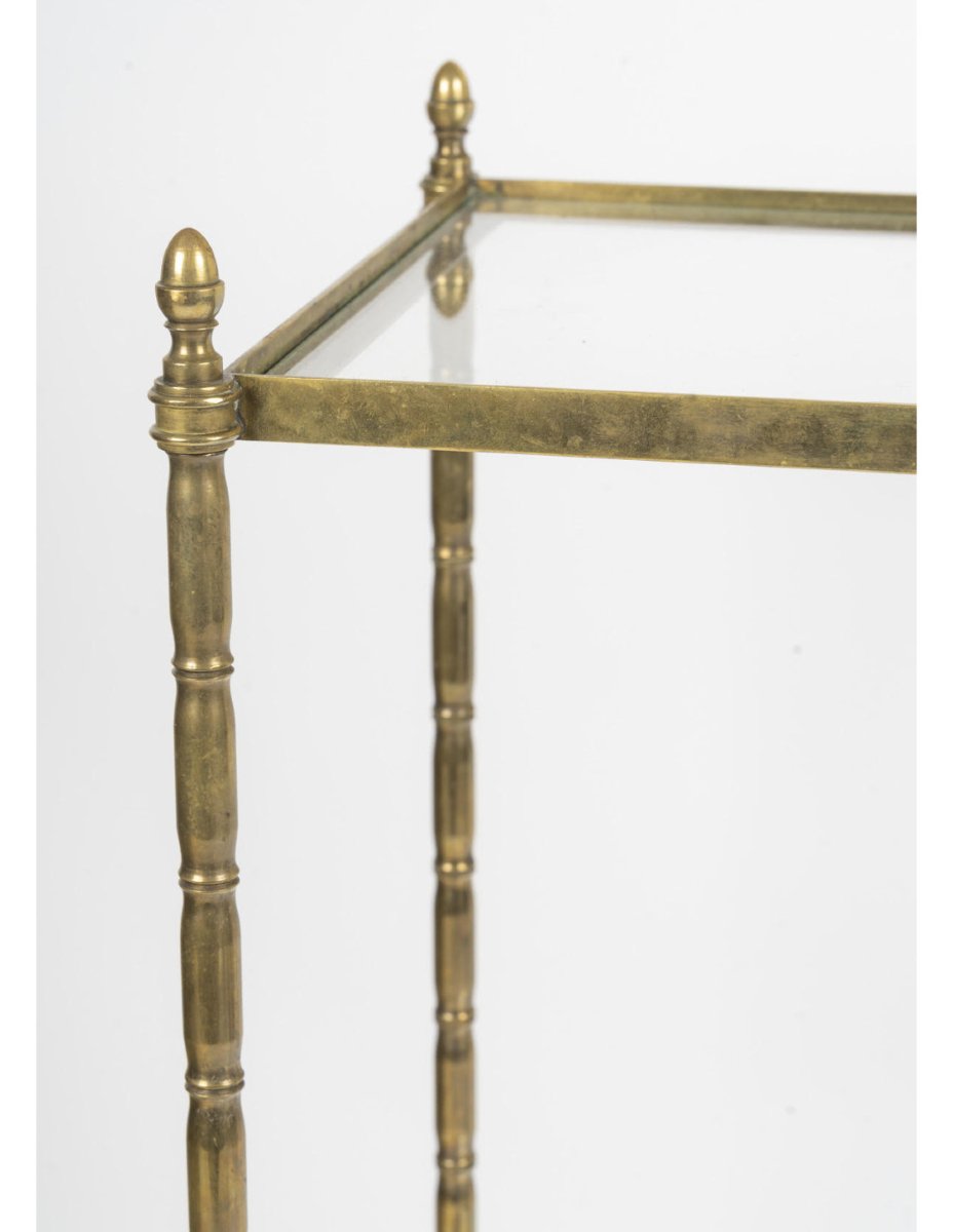 Side Table, Brass, 1950s–1960s.-photo-4