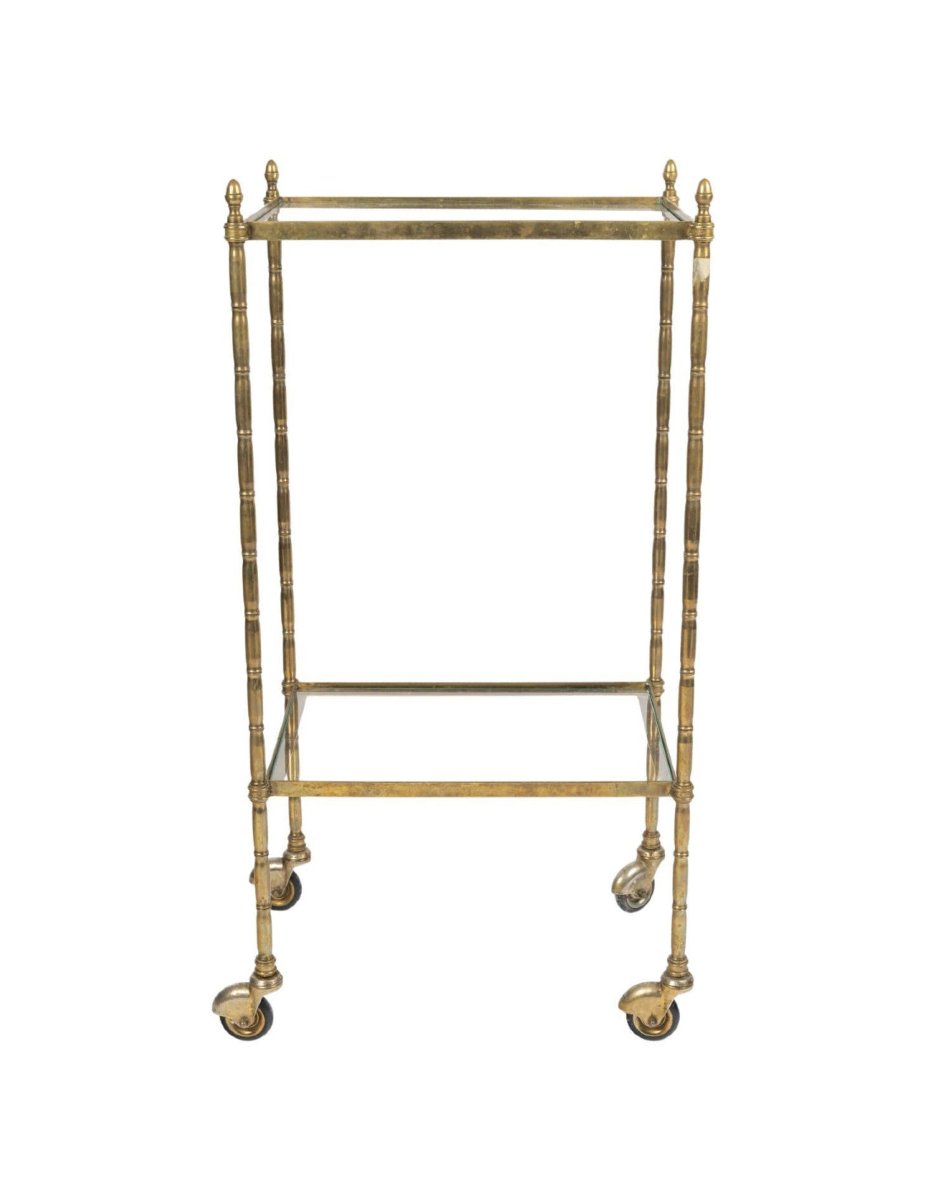 Side Table, Brass, 1950s–1960s.