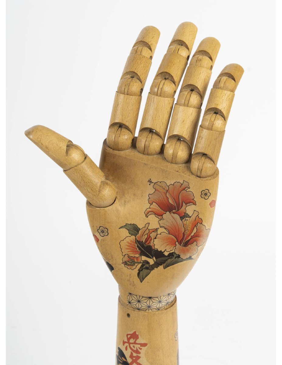 Tattooed Movable Arm, 20th Century.-photo-6