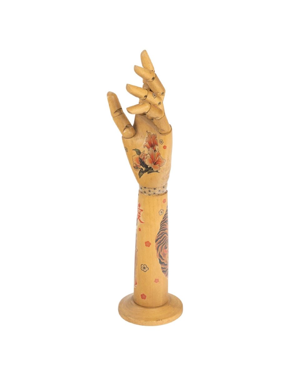 Tattooed Movable Arm, 20th Century.