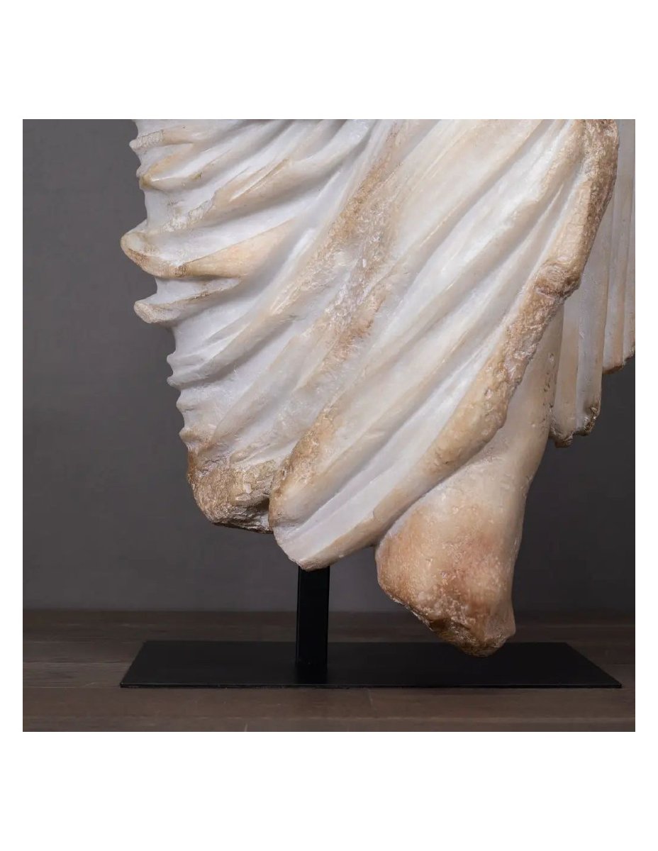 Statue Of Apollo With Drapery, Roman Empire-style Bust-photo-1