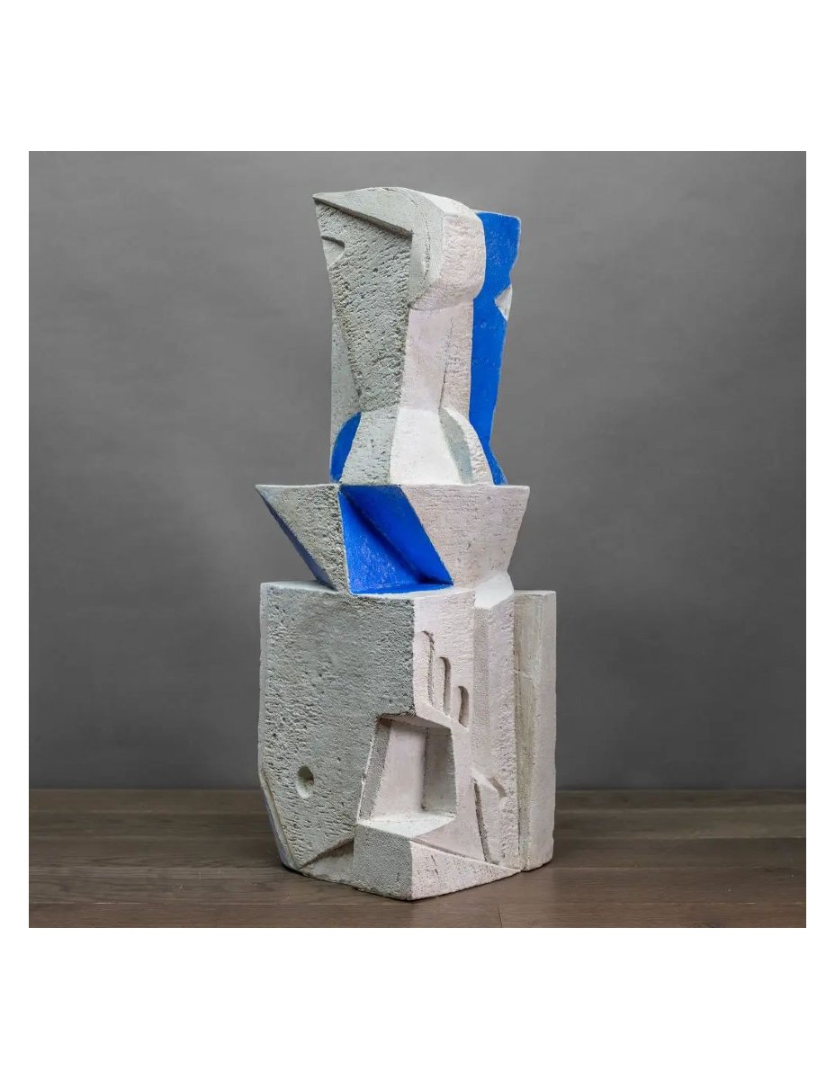 Sculpture cubiste moderne en hommage à Henri Laurens-photo-1