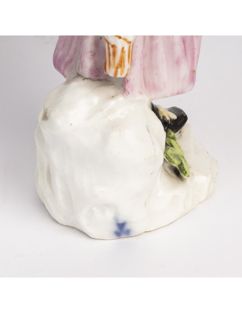 Sculpture en porcelaine de Meissen, XVIIIème siècle.-photo-2