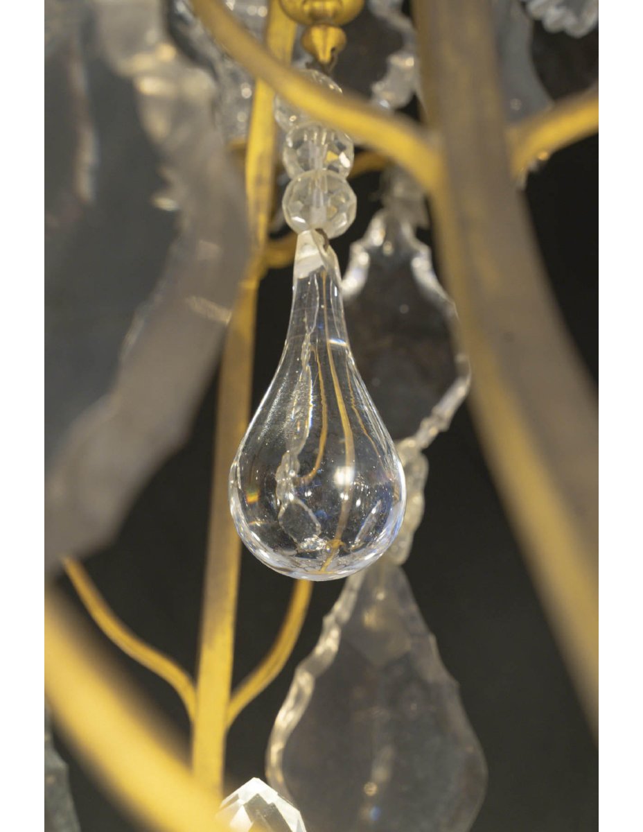 A Significant Louis XV-style Chandelier From The Napoleon III Period, 19th Century.-photo-5