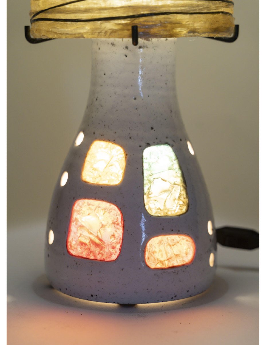 Lampe de table de Accolay, 1960, design mid-century.-photo-4