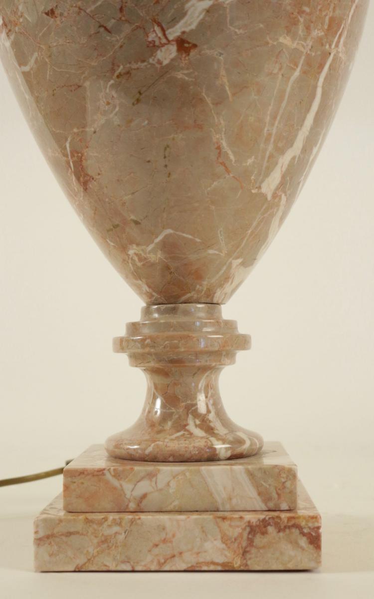 Lampe en marbre, XXème siècle-photo-2