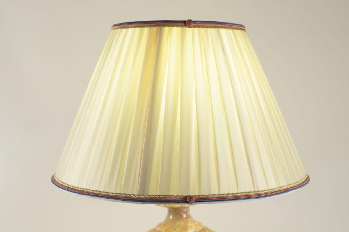 Marble Lamp, 20th Century-photo-1