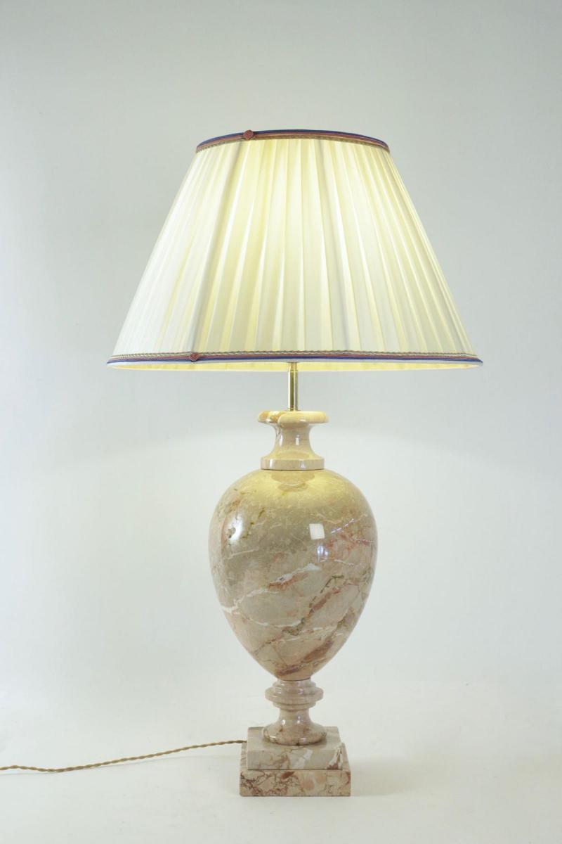 Marble Lamp, 20th Century