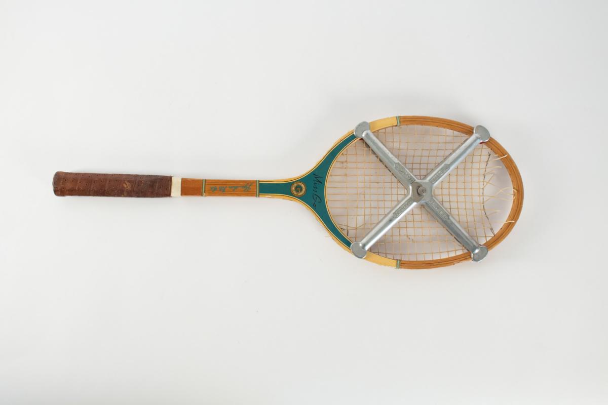 Tennis Racket, Miss Go, Pro, Middle Of The Twentieth Century.