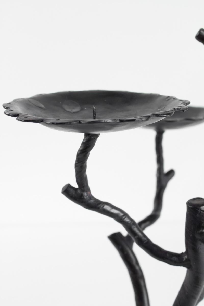Pair Of Candelabra 4 Branches, XXth Century, Modern Art-photo-3