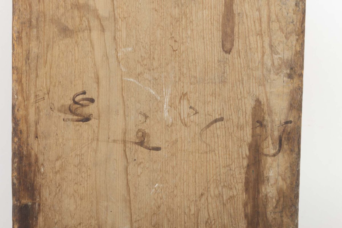 Plateau En Bois Pour Apprendre Le Coran, 19ème Siècle-photo-4