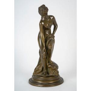 Bronze Sculpture Signed Moreau, Napoleon III Period, 19th Century.