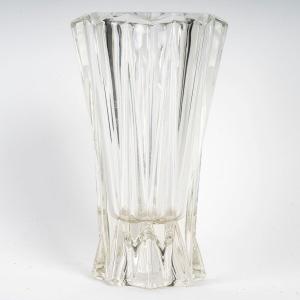 Molded Glass Vase From The 1950s