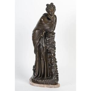 Bronze Sculpture, Signed F. Barbedienne, 19th Century, Napoleon III