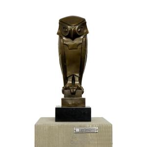 Sculpture futuriste en bronze, reproduction, de l'artiste Umberto Boccioni